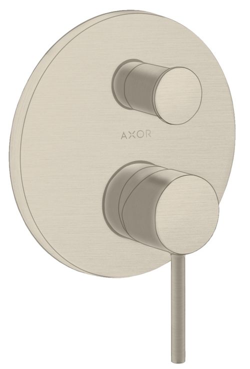 AXOR-HG-AXOR-Starck-Einhebel-Wannenmischer-Unterputz-mit-Pingriff-und-integrierter-Sicherungskombination-nach-EN1717-Brushed-Nickel-10418820 gallery number 1